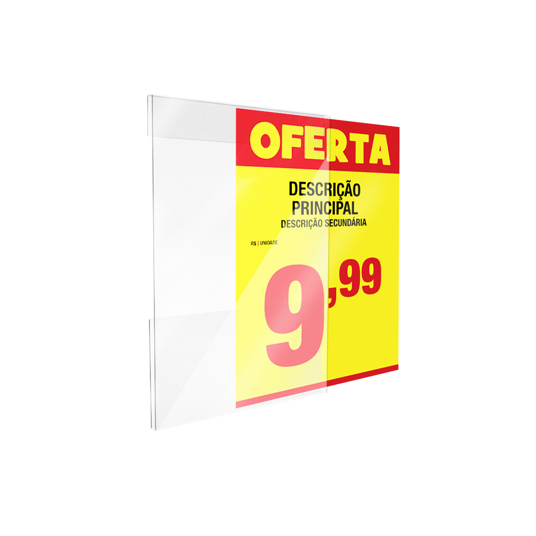 Porta-cartaz A6 Vertical - Imagem 2